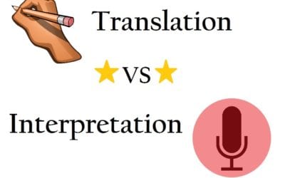 Translation vs Interpretation