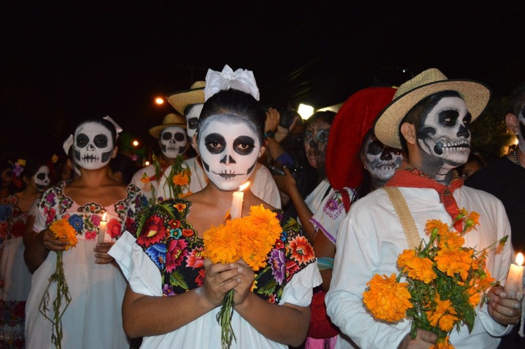 Día de los muertos. Latin American Halloween