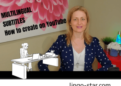 How to Subtitle Videos in YouTube – Foreign Subtitles – April Newsletter